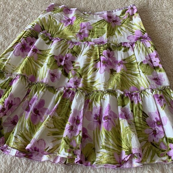 Speechless floral print gypsy ruffle skirt size 3 - Picture 2 of 16